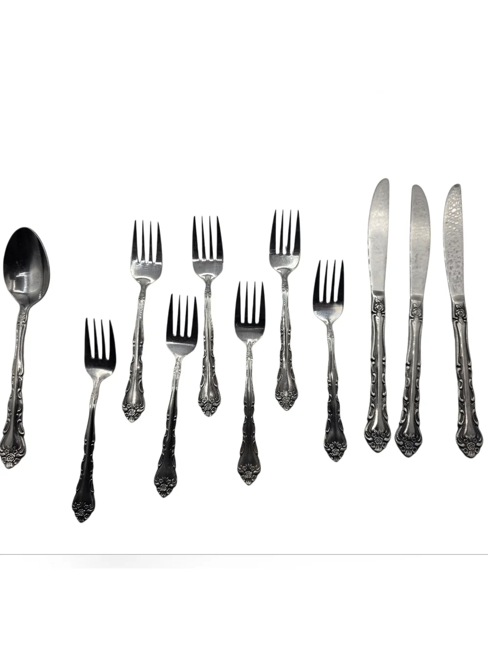Sears Roebuck LAKEWOOD Tradition Stainless USA / Oneida Silverware Forks Knives